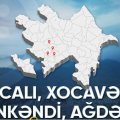 Xankəndi, Xocalı, Xocavənd və Ağdərə şəhərləri günüdür