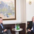 Президент Ильхам Алиев провел встречу в Нью-Йорке с главой компании 