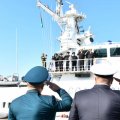 Российский сторожевой корабль «Расул Гамзатов» прибыл в Бакинский порт-ФОТО