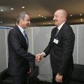 İlham Əliyev Yunanıstanın Baş naziri ilə görüşüb - FOTO
