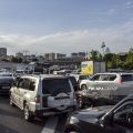 В Баку на ряде улиц и проспектов наблюдаются пробки