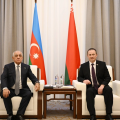 Minskdə Azərbaycan və Belarus baş nazirləri arasında danışıqlar aparılıb - FOTO