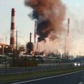 Пожар в одном из крупнейших НПЗ России
