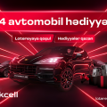 Bakcell 14 prestijli avtomobil və hədiyyələrlə bol lotereyaya başladı