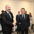 Ильхам Алиев встретился с президентом Франции в Копенгагене-ФОТО