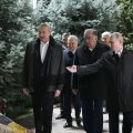 Prezident İlham Əliyev Düşənbədə MDB dövlət başçılarının qeyri-rəsmi şam yeməyində iştirak edir - FOTO