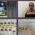 Şəkidə bərbər qonşuda oğurluğa getdiyi evi yandırdı