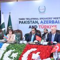 İslamabadda Azərbaycan-Pakistan-Türkiyə parlament sədrlərinin üçüncü üçtərəfli görüşü keçirilir - FOTO