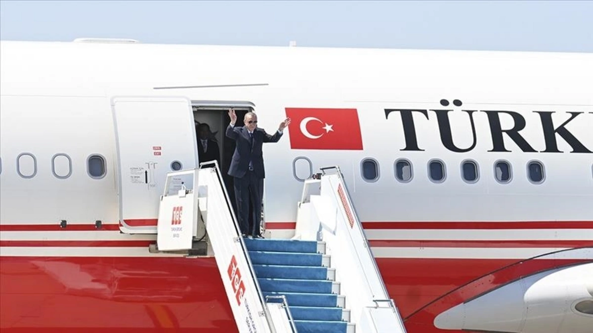 Ərdoğanın təyyarəsi bir müddət Misirə enməkdən imtina edib - FOTO