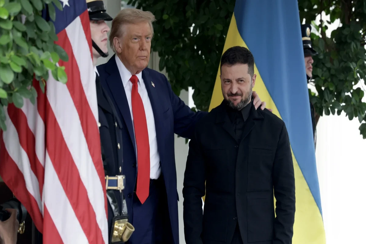 Tramp Zelenskini güclü insan hesab etdiyini deyib