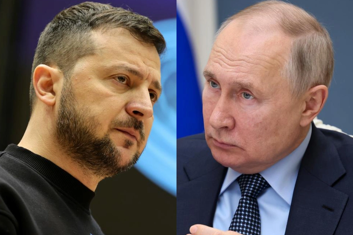 Zelenski Putinə münasibətindən danışdı