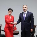 Marta Kos Hakan Fidanla Avropa ilə Asiyanı bir-birinə yaxınlaşdırmağı müzakirə edib