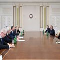 Президент Ильхам Алиев принял министра иностранных дел Эстонии