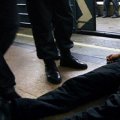 На станции метро 