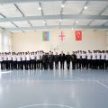 Azərbaycan, Gürcüstan və Türkiyənin hərbi təhsil sahəsində əməkdaşlığı müzakirə olunub - FOTO