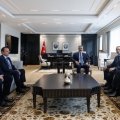 Hakan Fidan TÜRKPA-nın Baş katibi Ramil Həsəni qəbul edib
