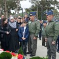 Vətən Müharibəsi Qəhrəmanı məzarı başında anıldı - FOTO