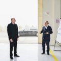 Ильхам Алиев ознакомился с работой агрохимического предприятия в Сабирабаде-ФОТО