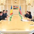 Sahibə Qafarova rumıniyalı həmkarı ilə müzakirə apardı