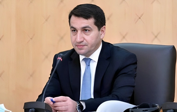 Хикмет Гаджиев поделился публикацией о поездке дипломатов на освобожденные территории