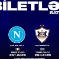 “Napoli” - “Qarabağ” oyununa getmək istəyənlərin NƏZƏRİNƏ!
