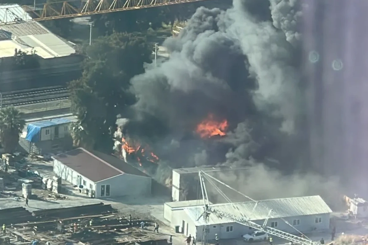 Türkiyədə güclü yanğın başlayıb - VİDEO