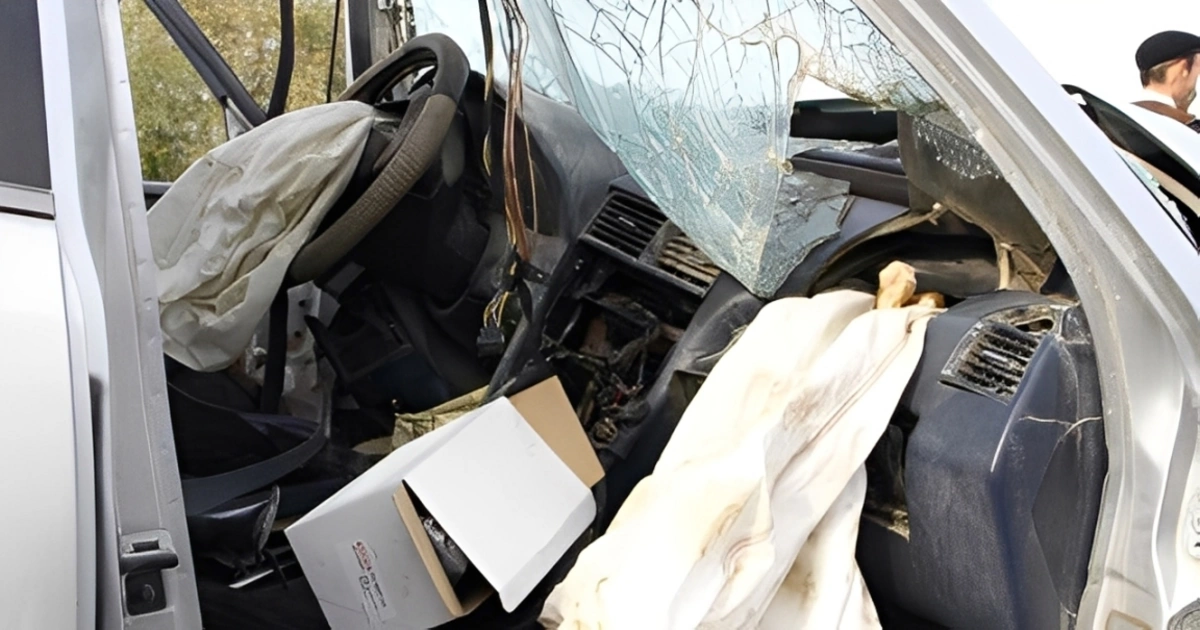 В Бабекском районе мать и трое детей пострадали в ДТП