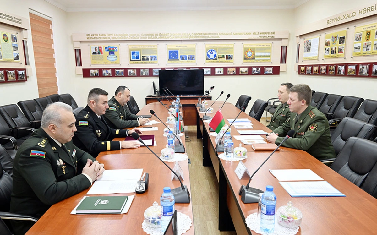 В Баку состоялась встреча военных специалистов Азербайджана и Беларуси