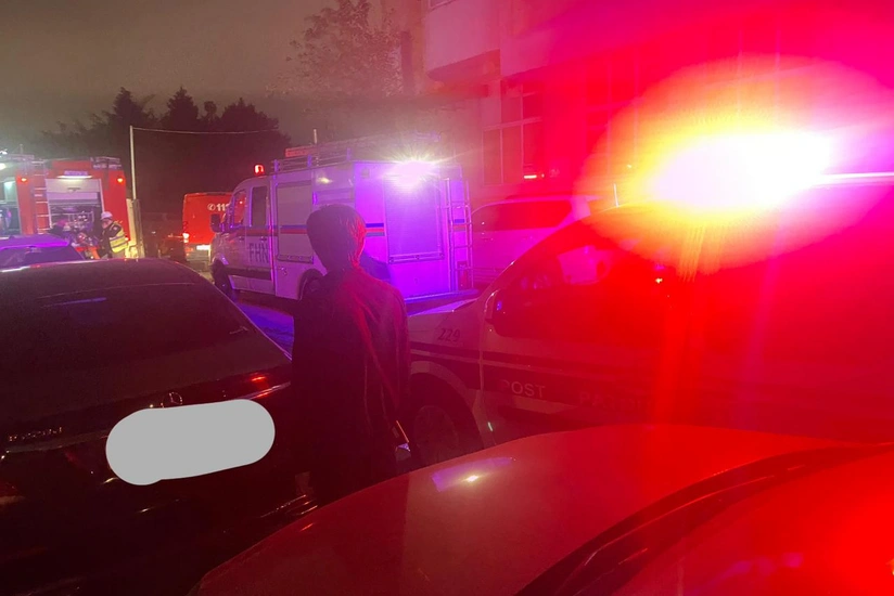 В Баку потушен пожар в многоэтажном жилом доме-ВИДЕО