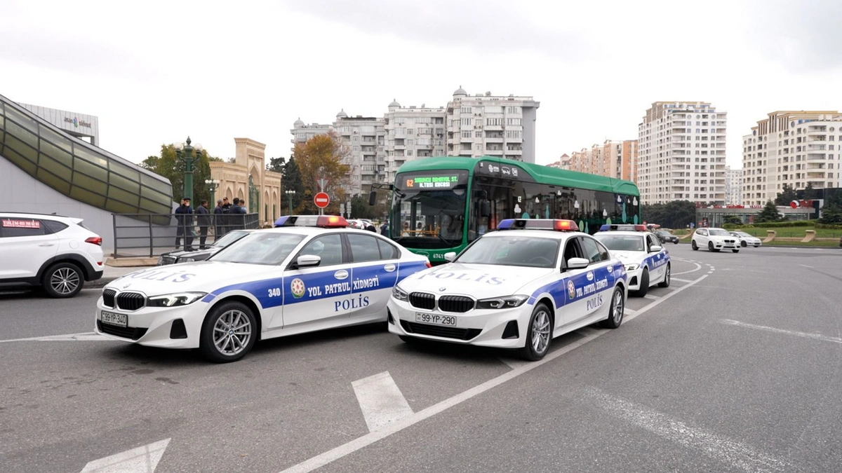 Narkotik təsiri altında avtomobil idarə edən sürücü saxlanıldı - VİDEO