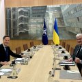 Ukrayna XİN rəhbəri NATO Baş katibi ilə görüşüb