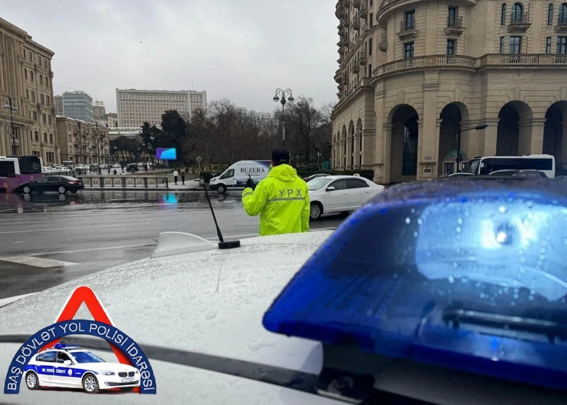 BDYPİ yağışlı hava şəraiti ilə bağlı sürücülərə müraciət etdi