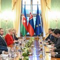 Bratislavada Azərbaycan Prezidenti İlham Əliyevin Slovakiya Prezidenti ilə geniş tərkibdə görüşü olub - FOTO - YENİLƏNİB