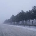 Высота снежного покрова в Нахчыване составила 3 см