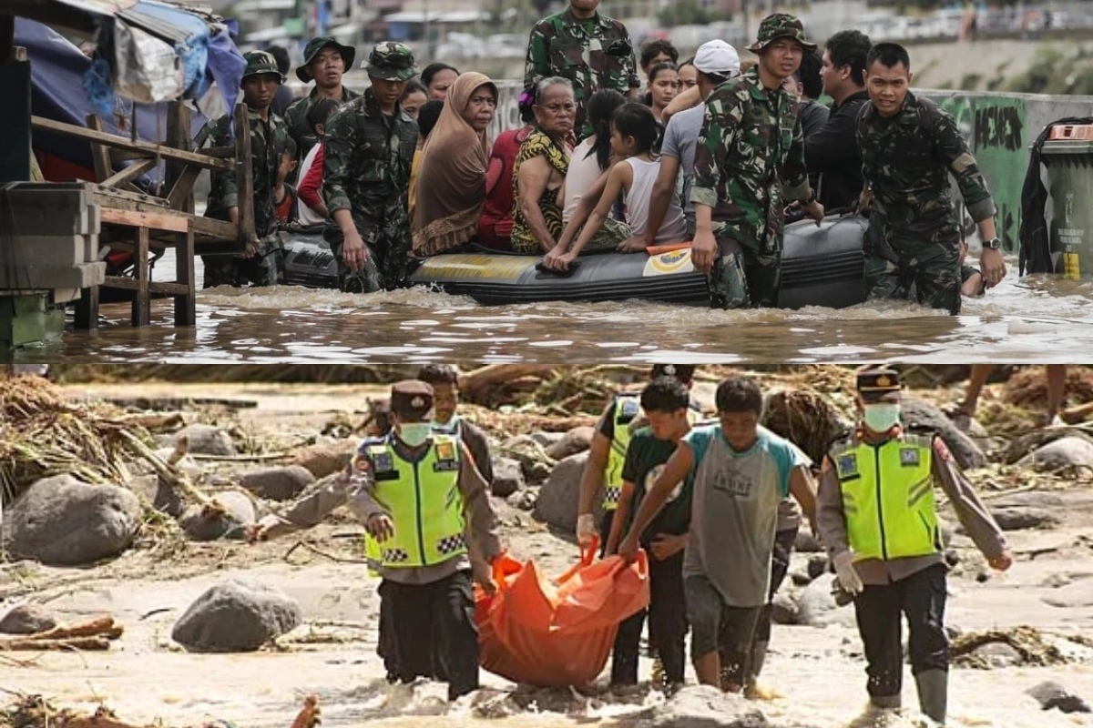 İndoneziyada daşqın və torpaq sürüşmələri nəticəsində ölənlərin sayı 1000 nəfərə çatıb