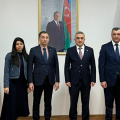 Vəkillər Kollegiyasının nümayəndə heyəti Azərbaycanın Rumıniyadakı səfirliyini ziyarət etdi - FOTO