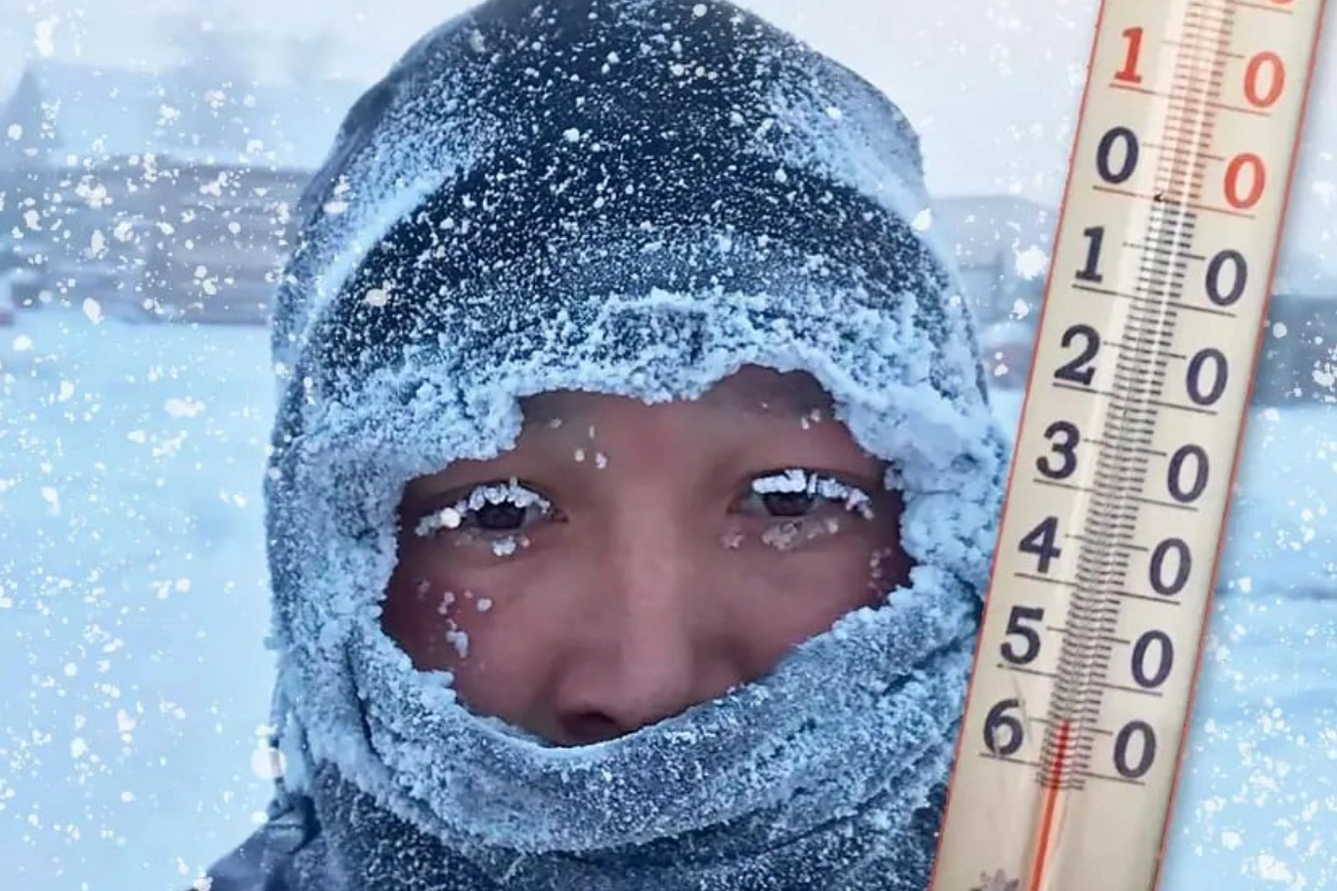 В Якутии зафиксировали самую низкую температуру на Земле