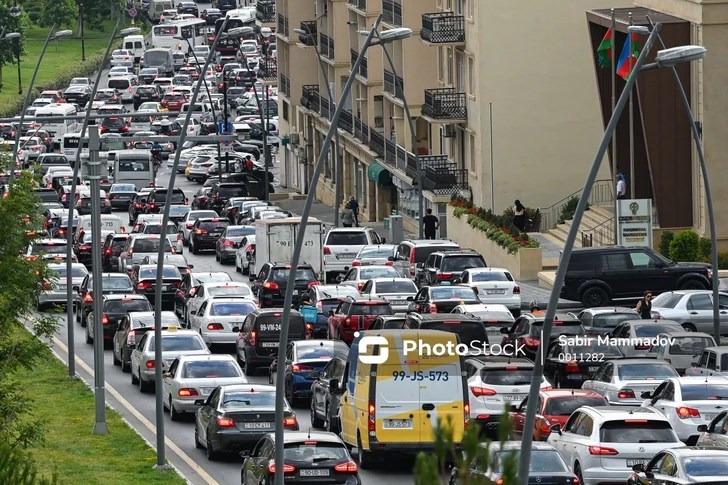 МВД опубликовало информацию о ситуации на дорогах в Баку