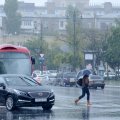 В Баку наблюдаются дожди