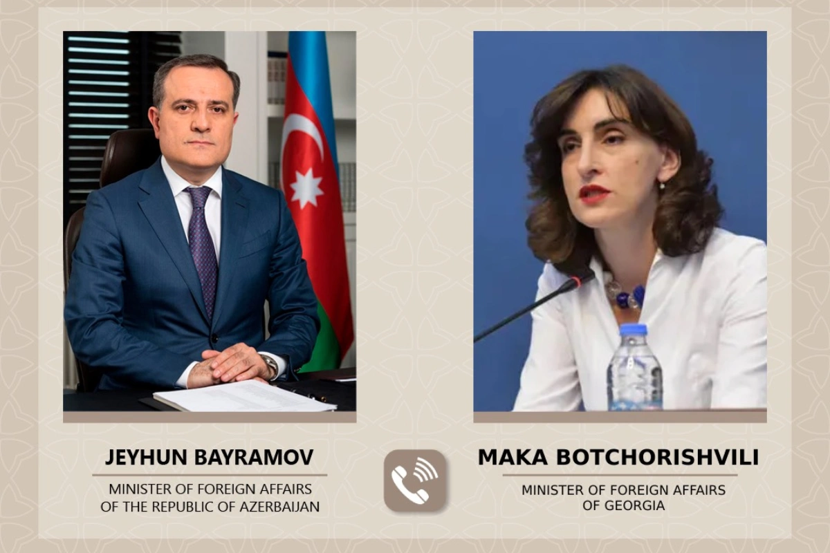 Bayramov gürcü həmkarı ilə danışdı