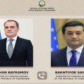 Джейхун Байрамов обсудил с главой МИД Узбекистана региональные вопросы - ОБНОВЛЕНО