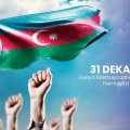 31 dekabr - Dünya Azərbaycanlılarının Həmrəyliyi Günüdür
