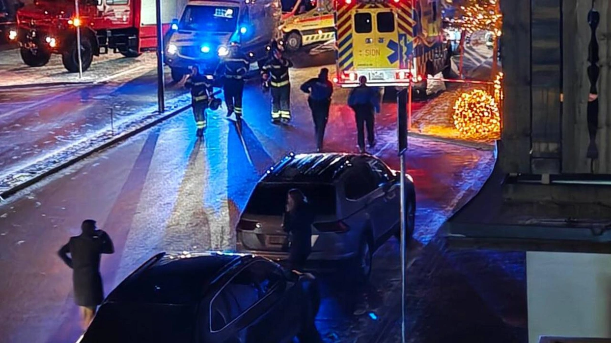 İsveçrədə dağ xizəyi kurortunda yanğın: Ölənlər və xəsarət alanlar var