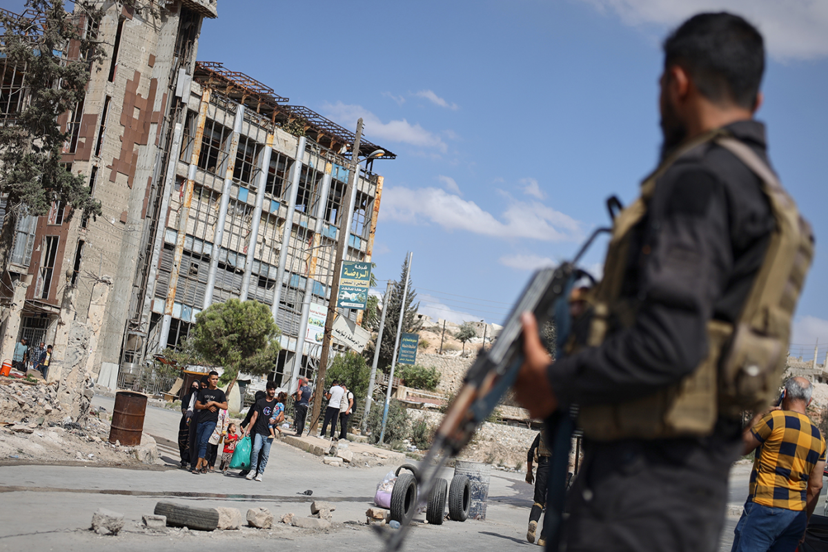 SDQ silahlıları Hələbin Şeyx Maqsud məhəlləsindən çıxmaqdan imtina edib