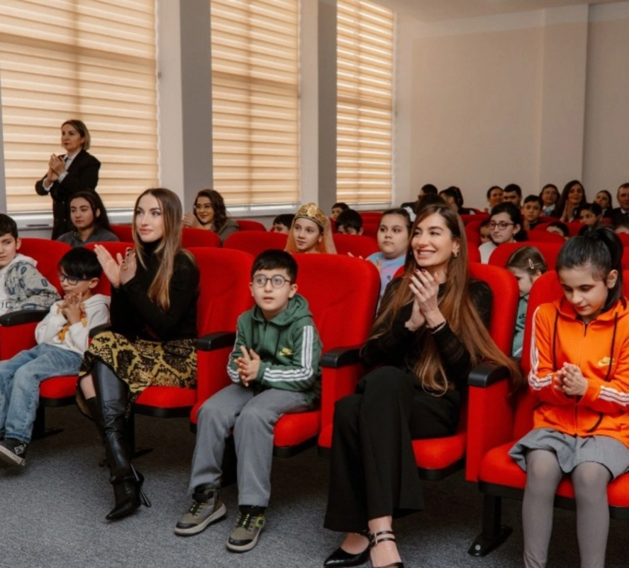 Arzu Əliyeva sığınacaq və sosial reabilitasiya müəssisəsindən paylaşım edib - FOTO