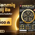 Yenilənmiş “Prestij” lotereyasında yarım milyon uduş sahibini gözləyir