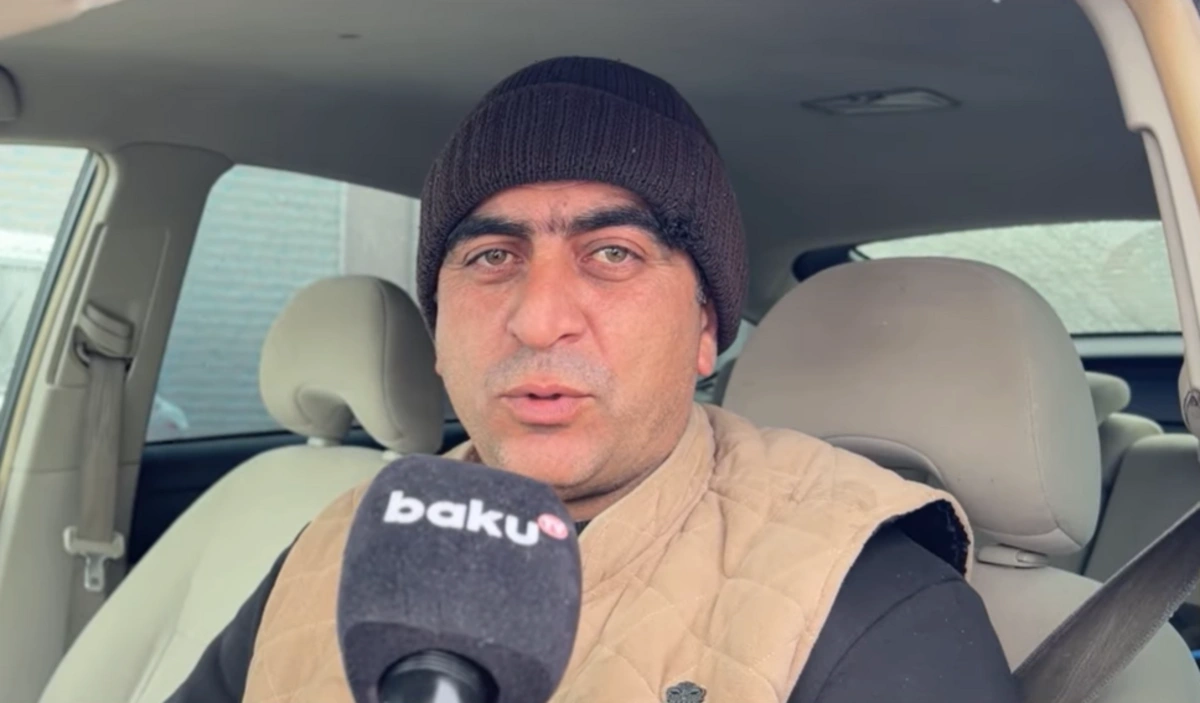 Qobustanda qar səbəbindən YOL PROBLEMİ: 