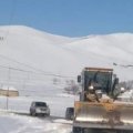 В Джалилабаде из-за снегопада затруднено движения транспорта