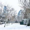 Завтра в Баку будет снег и ветер
