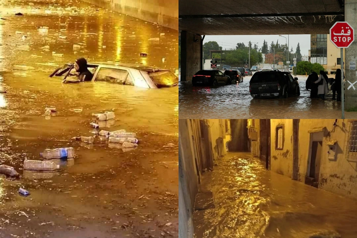 В Тунисе из-за вызванных дождями наводнений погибли четыре человека